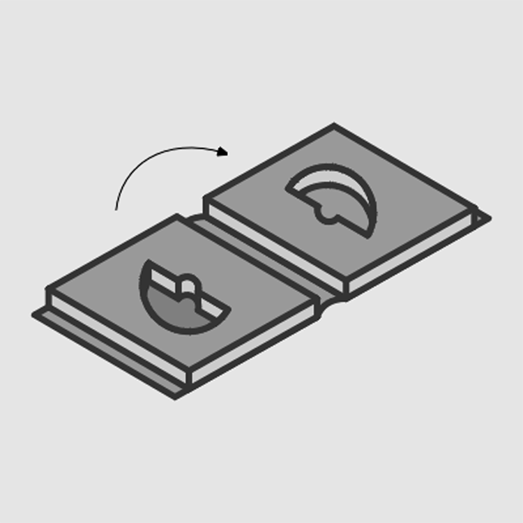 Папка с ложементом — STARPRINT